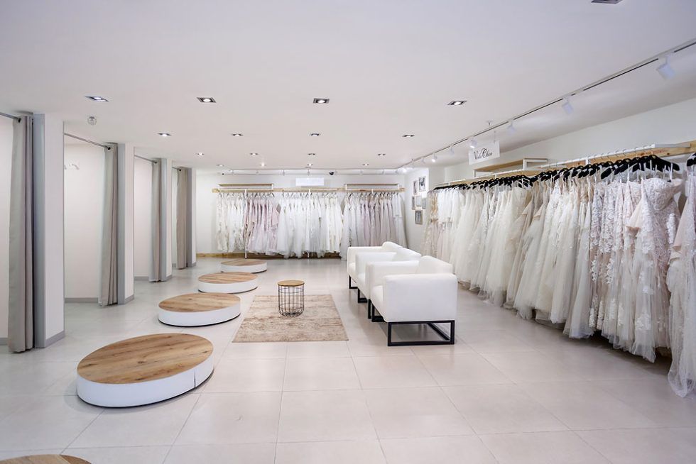 Bridal Shop Interior Photography