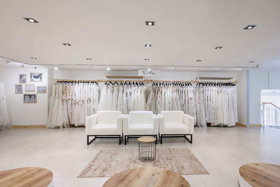 Bridal Shop Interior Photography