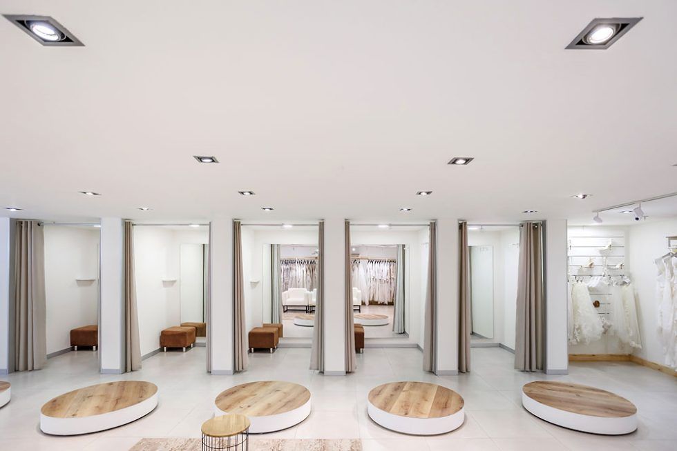 Bridal Shop Interior Photography