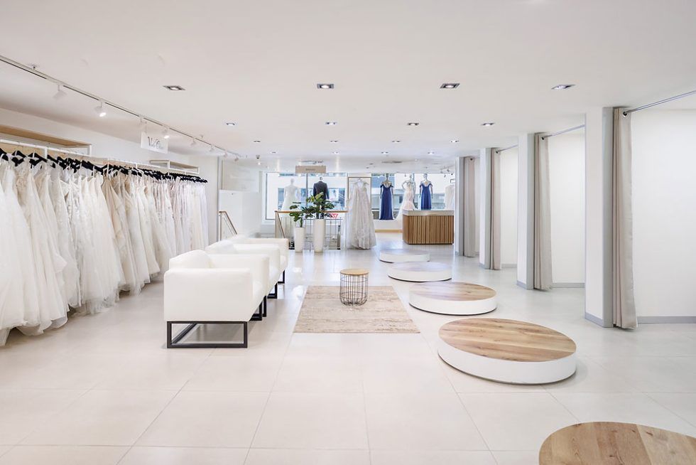 Bridal Shop Interior Photography