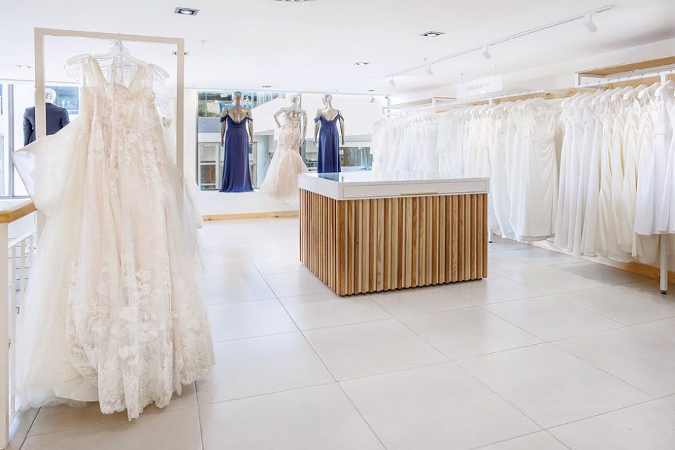 Bridal Shop Interior Photography