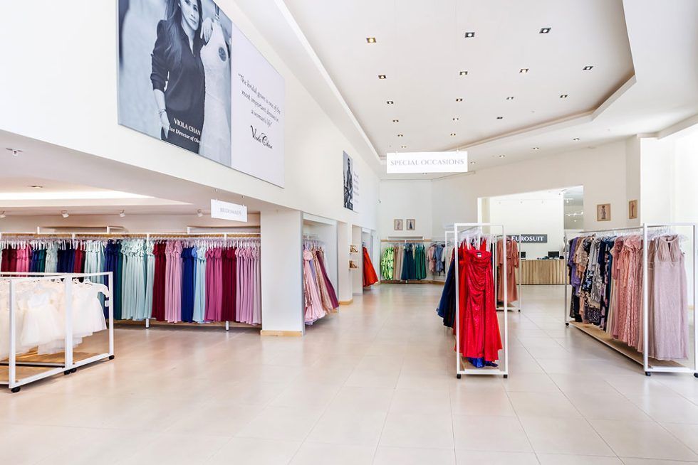 Bridal Shop Interior Photography